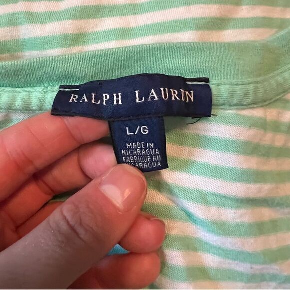 3 for $30. Ralph Lauren striped short sleeve  tee - Picture 5 of 15